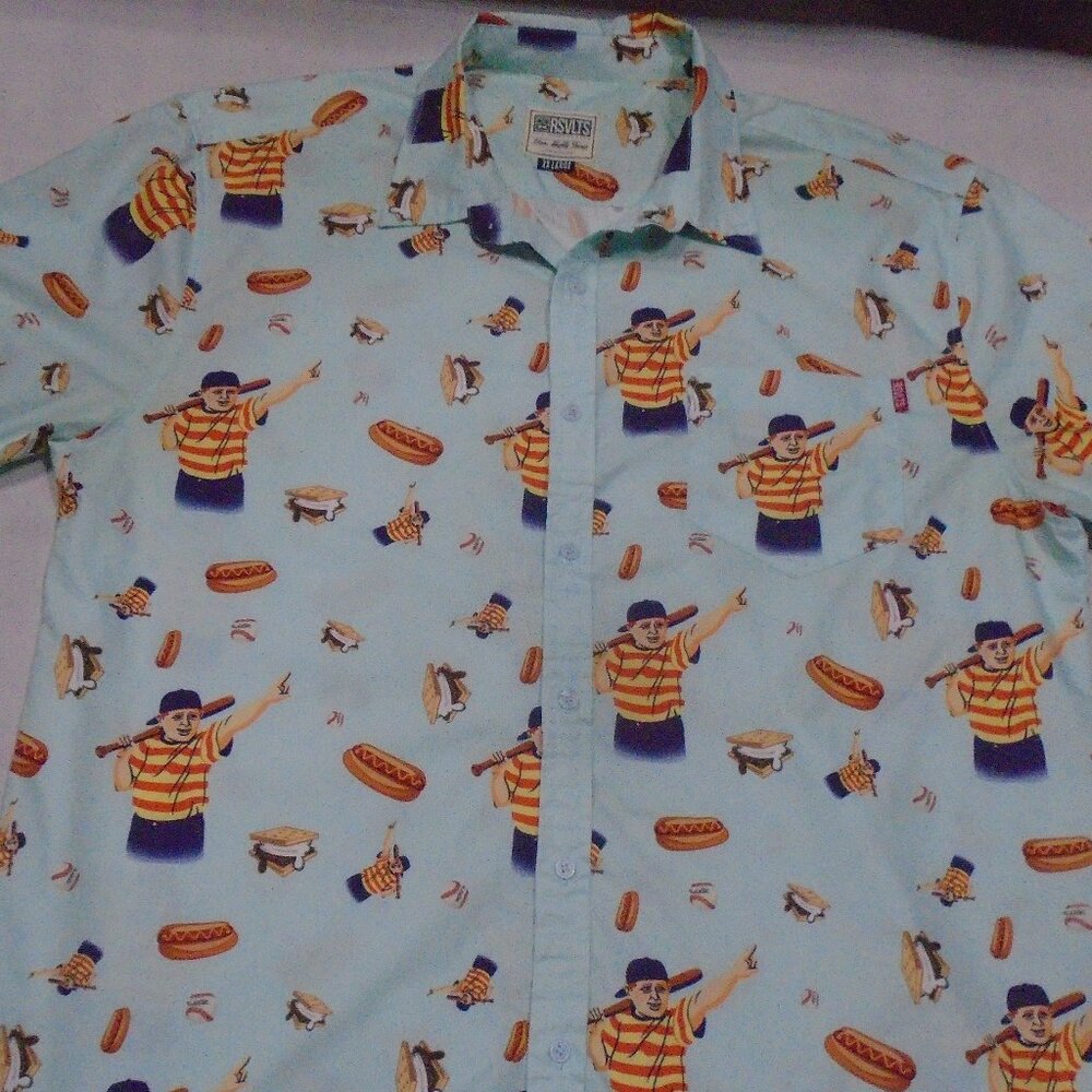 RSVLTS Roosevelts Dare Mighty Things “The Sandlot” Hambino Baseball Shirt XXL